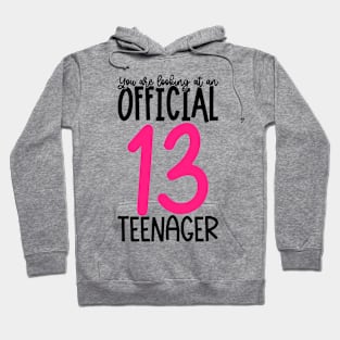 You are looking at an official teenager Hoodie